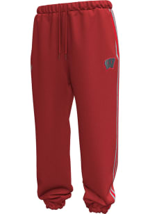 Under Armour Wisconsin Badgers Mens Red Icon Sweatpants