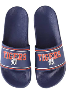 Detroit Tigers Raised Logo Mens Slides