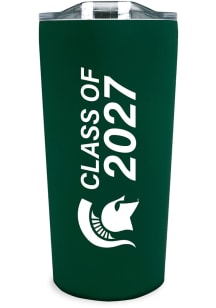 Michigan State Spartans 18oz Class of 2027 Soft Touch Stainless Steel Tumbler - Green