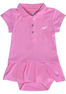 Toledo Rockets Baby Girls Pink Caroline Short Sleeve Dress