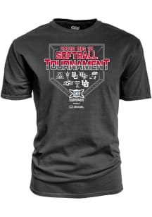 Blue 84 Big 12 Black 2026 Big 12 Softball Tournament Short Sleeve T Shirt