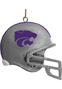 K-State Wildcats Helmet Ornament - Purple