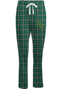 William & Mary Tribe Womens Green Haley Loungewear Sleep Pants