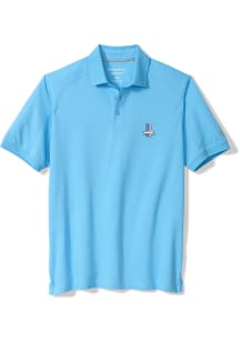 Tommy Bahama Detroit Lions Mens Light Blue Team Captain Short Sleeve Fashion Polo