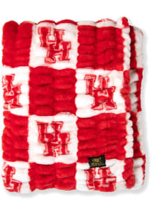 Houston Cougars Hugs Raschel Throw Blanket - Red