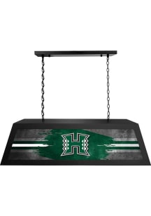 Hawaii Warriors Long Black Billiard Lamp