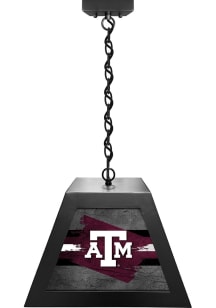 Texas A&M Aggies Pendant Black Billiard Lamp