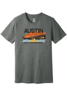 Summit Sportswear Austin Charcoal Congress Bridge Bats Short Sleeve Fashion T Shirt