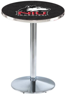 Northern Illinois Huskies Chrome Round Base Pub Table