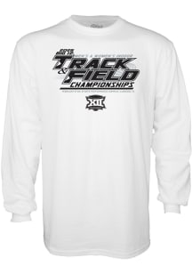 Blue 84 Big 12 White 2026 Men's & Women's Indoor Track & Field Championships Long Sleeve T Shirt