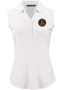 Cutter and Buck Atlanta United FC Womens White Forge Eco Polo Shirt