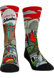 Columbus Greetings from Columbus Mens Dress Socks