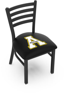 Appalachian State Mountaineers Stationary Black Wrinkle Finish Pub Stool - Black