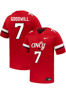 Tynean Goodwill  Nike Cincinnati Bearcats Red NIL Name And Number Football Jersey