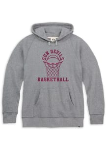 Rally Arizona State Sun Devils Mens Grey Triblend Basketball Fashion Hood
