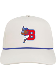 Buffalo Bisons Caddy 5-Panel Rope Adjustable Hat - White