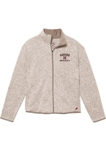 Harvard Crimson Womens Brown Saranac Light Weight Jacket