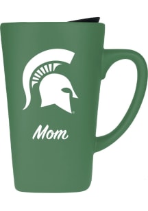 Michigan State Spartans 16oz Soft Touch Mom Ceramic Mug - Green