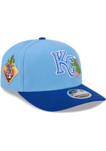 New Era Kansas City Royals 2026 Spring Training 9SEVENTY Stretch Snap Adjustable Hat - Light Blue