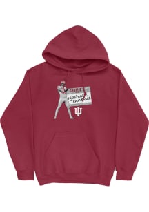 Charlie Becker Indiana Hoosiers Mens Crimson From Player Hood