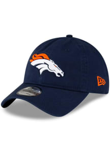 New Era Denver Broncos Core Classic 9TWENTY 2.0 Adjustable Hat - Navy Blue