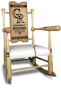 Colorado Rockies Memories and Dreams Baseball Bat Rockers
