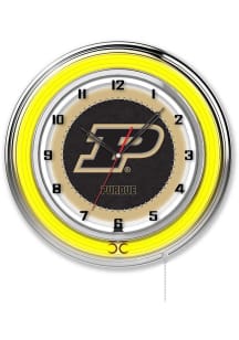 Purdue Boilermakers 19in Neon Wall Clock