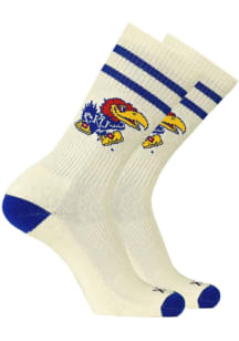Kansas Jayhawks Vintage Mens Crew Socks
