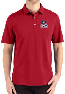 Cutter and Buck Arizona Wildcats Red Advantage Refresh Pique Big and Tall Polo