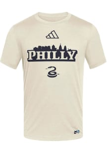 Adidas Philadelphia Union White Jersey Hook Short Sleeve T Shirt