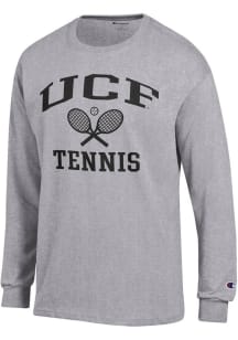 Champion UCF Knights Grey Tennis Icon Jersey Long Sleeve T Shirt