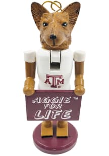 Texas A&M Aggies 6" Mascot Ornament - Maroon