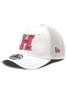 New Era Harvard Crimson Mens White Neo 39THIRTY Flex Hat