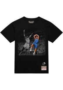 Dirk Nowitzki Dallas Mavericks Black Moments Short Sleeve Fashion Player T Shirt