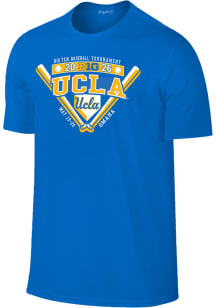 UCLA Bruins Light Blue 2026 Big Ten Baseball Tournament Participant Short Sleeve T Shirt