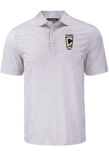 Cutter and Buck Columbus Crew Grey Pike Flora Big and Tall Polo