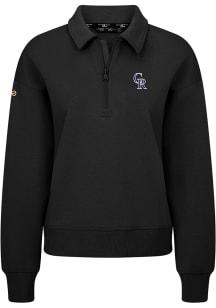 Levelwear Colorado Rockies Womens Black Canmore Insignia 2.0 Medium Weight Jacket