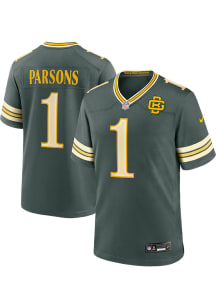 Micah Parsons  Nike Green Bay Packers Green Rivalry Football Jersey