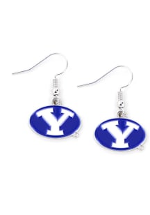 BYU Cougars Logo Dangler Womens Earrings