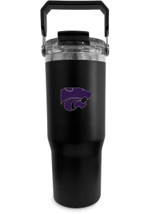 K-State Wildcats Bucket Stainless Steel Tumbler - Black