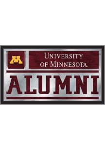 Minnesota Golden Gophers Alumni Hanging Back Bar Mirror