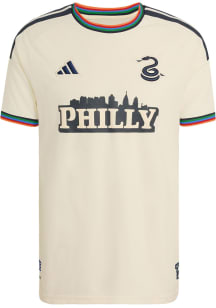 Philadelphia Union Mens Adidas Replica Soccer Third Replica Jersey - Cream