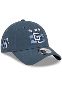 New Era Washington Nationals Grey Side Patch City Connect Casual Classic Womens Adjustable Hat