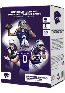K-State Wildcats 2025 Football Platinum Box Collectible NCAA Cards - Purple