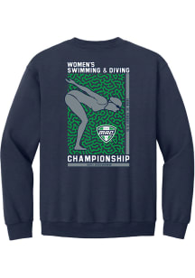 Summit Sportswear MAC Mens Navy Blue Women's Swim & Dive Championship 2026 Long Sleeve Crew Sweats..