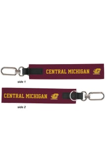 Central Michigan Chippewas Oversized KeyStrap Keychain - Maroon