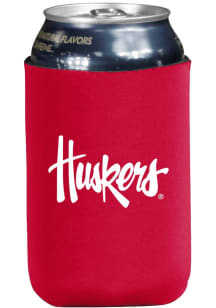 Logo Brands Nebraska Cornhuskers Flat Coolie