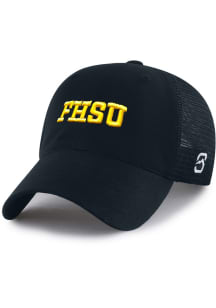 Summit Sportswear Fort Hays State Tigers The DT Adjustable Hat - Black