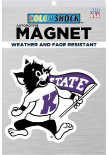 K-State Wildcats 4" Small Varsity Willie Magnet