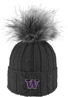 LogoFit Washington Huskies Dark Grey Alps Womens Knit Hat